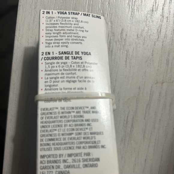 2 in 1 yoga strap and mat sling - Picture 2 of 2